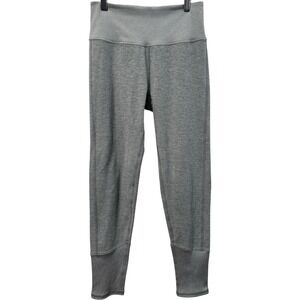 ALO YOGA Women's Athletic Heather Grey High Rise Alosoft Leggings Size‎ Small